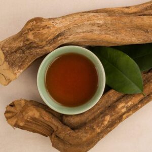 Iboga root bark tea